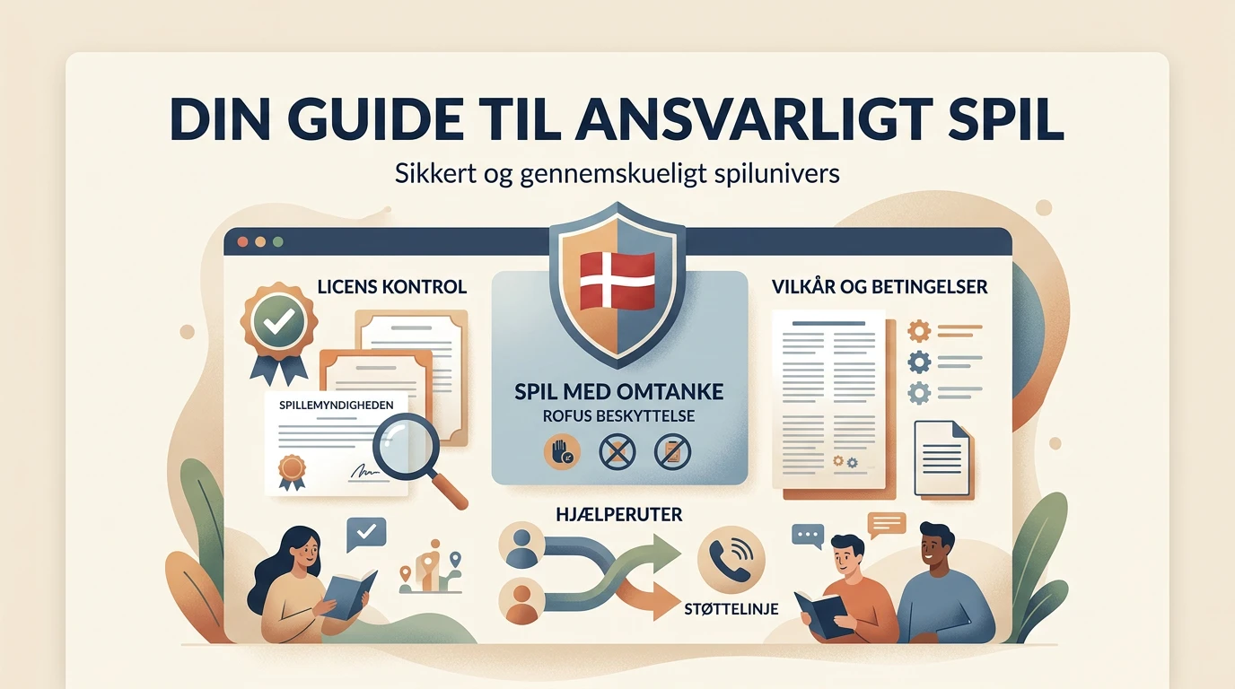 Roligt overblik over dansk spillerbeskyttelse, licens og sikre valg